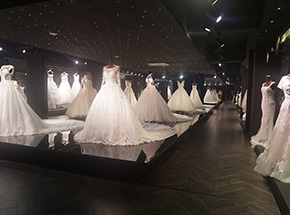 杭州大型婚纱摄影店装修设计效果图案例